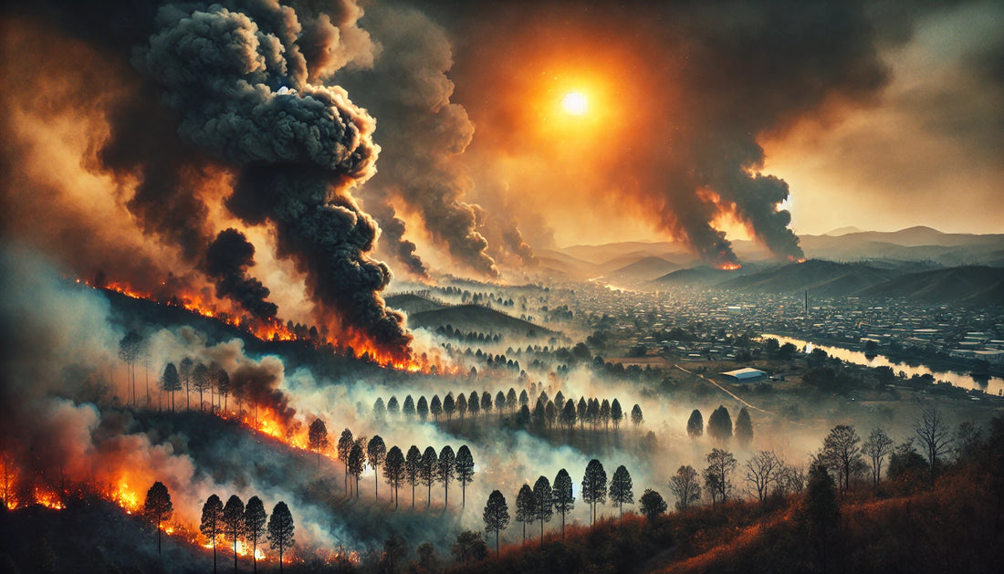 how wildfire affect air quality