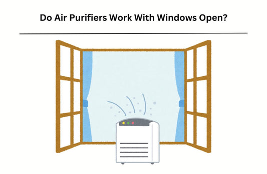 do air purifiers work with windows open